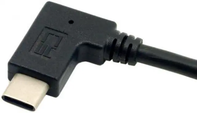 Alt view image 6 of 8 - Shenzhong Reversible USB 3.1 USB-C Angled to 90 Degree Left Angled A Male Data Cable for Macbook & Tablet & Mobile Phone