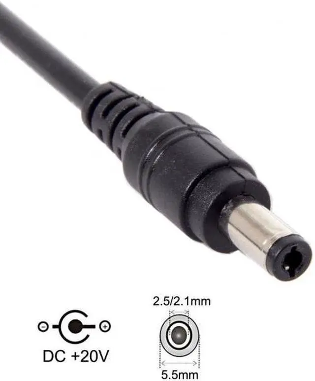 Alt view image 7 of 7 - Chenyang Cable USB 3.1 Type C USB-C to DC 20V 5.5 2.5mm & 2.1mm Power Plug PD Emulator Trigger Charge Cable for Laptop