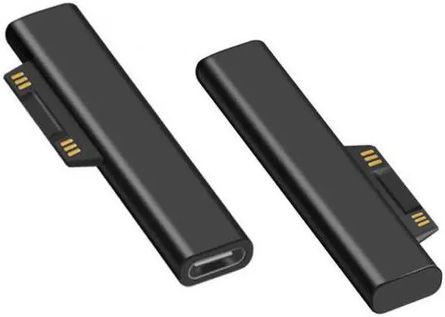 Alt view image 6 of 7 - Chenyang Cable DC 15V Type-C USB-C Female to Surface Pro7 Pro6 Pro5 Pro4 Pro X Go Book Charge Adapter