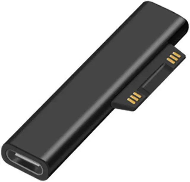 Alt view image 4 of 7 - Chenyang Cable DC 15V Type-C USB-C Female to Surface Pro7 Pro6 Pro5 Pro4 Pro X Go Book Charge Adapter