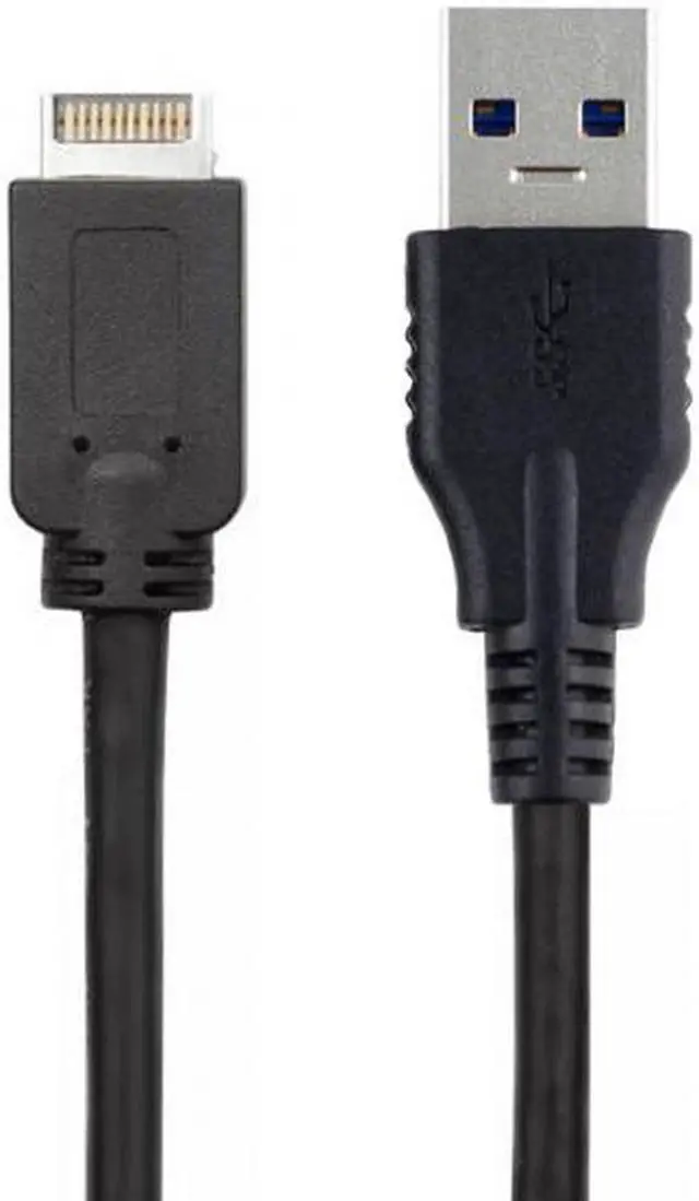 Alt view image 7 of 7 - Chenyang Cable USB 3.1 Front Panel Header to USB 3.0 Type-A Male Extension Data Cable 50cm