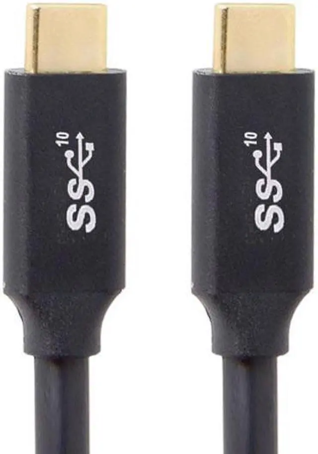 Alt view image 3 of 8 - CYSM 200cm 10Gbps USB-C USB 3.1 Type C Gen2 Male to Male Data 100W Cable with E-marker