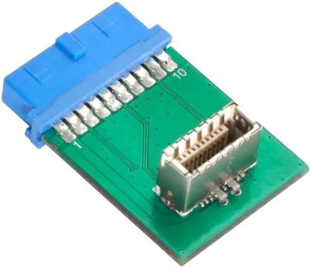 Main image of CYSM USB 3.1 Front Panel Socket Key-B Type-E to USB 3.0 20Pin Header Male Extension Adapter for Motherboard