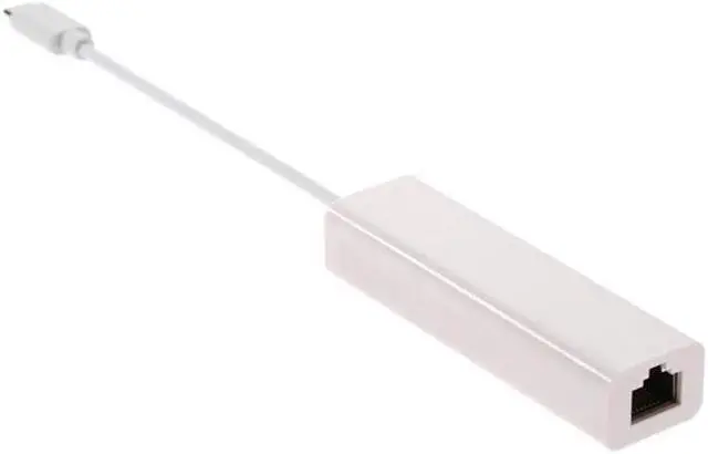 Alt view image 2 of 6 - CYSM USB-C Type C Male to 100Mbps Ethernet Network LAN Adapter for Apple Macbook & Laptop PC