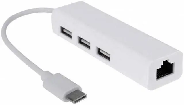 Main image of Shenzhong USB 3.1 Type C USB-C Multiple 3 Ports Hub with Ethernet Network LAN Adapter For Mac & Laptop