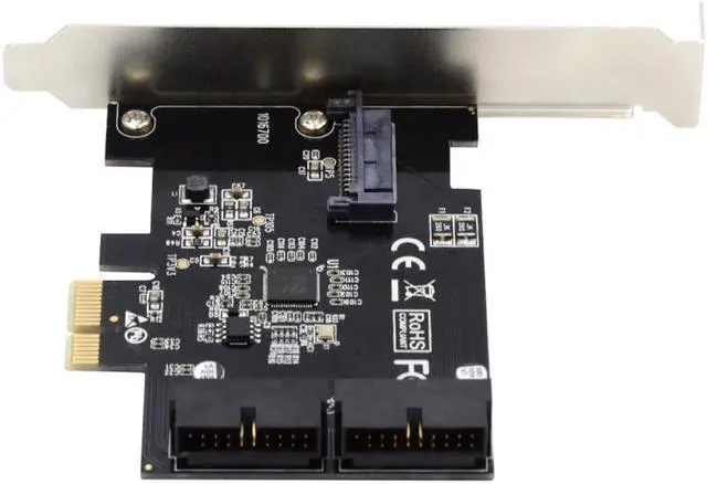 Main image of Xiwai 5Gbps 19Pin 20Pin USB 3.0 Front Panel Header to PCI-E 1X Express Card VL805 Adapter for Desktop Computer Motherboard
