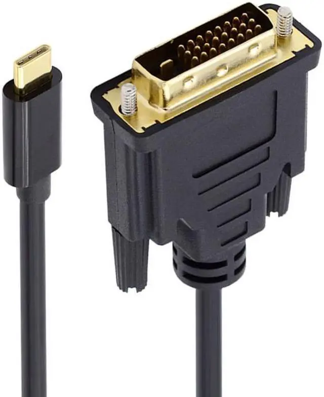 Main image of Chenyang USB 3.1 Type C USB-C Source to DVI 1080P 60hz Displays Male Monitor Cable for Laptop 1.8m