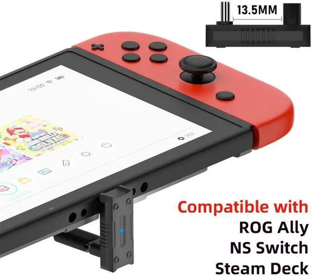 Alt view image 7 of 7 - Jimier 20Gbps USB3.1 Type C Male to Female Power Data Video Adapter Opposite U Shape Back Angled Compatible with ROG Ally Steam Deck Phone NS Switch