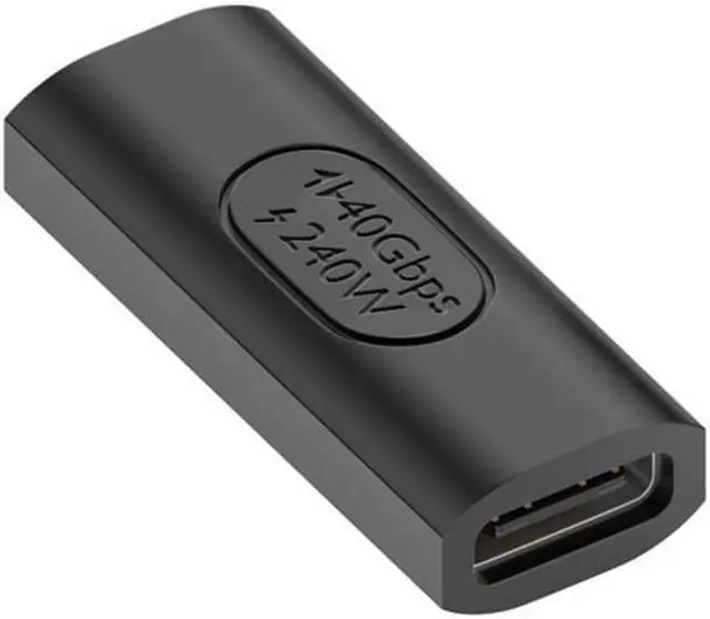 Alt view image 2 of 7 - Xiwai USB4 Type C Female to Female Extension 240W Power 40Gbps Data 8K Video Extender Adapter for NS Phone Laptop