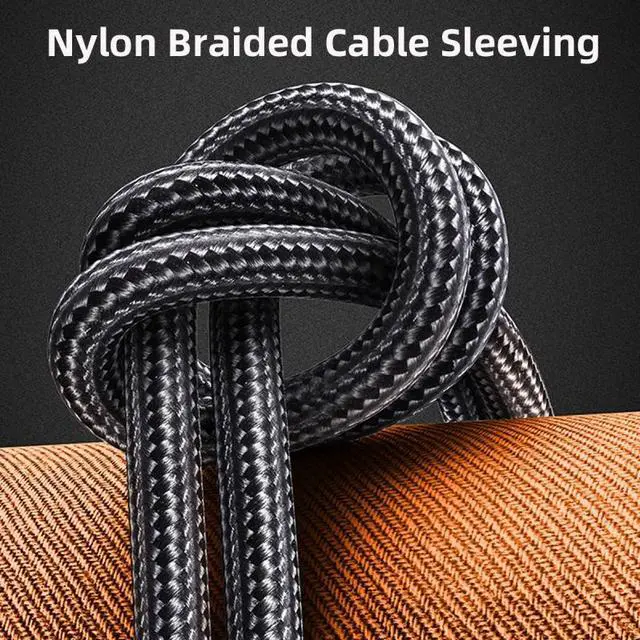 Alt view image 6 of 7 - Jimier 0.5M USB-C 240W Type-C Cable 480Mbps 48V 5A Left Right Angled 90 Degree Compatible with USB2.0 100W Charging for Laptop Tablet Phone