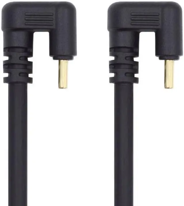 Alt view image 2 of 7 - Jimier 10Gbps USB3.1 Type C Male to Male Power Data Video Cable USB-C Opposite U Shape Back Angled for NS Switch Phone Laptop
