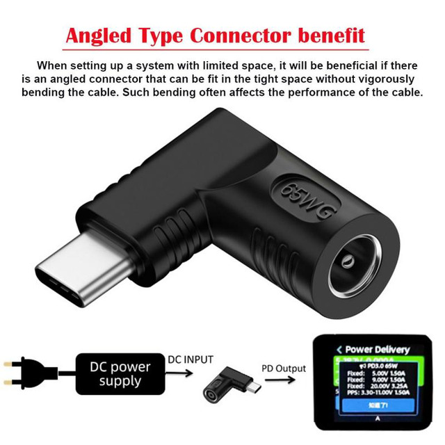 Male DC Connector Jack Plug Adapter Kit – Sizes 2.1mm / 2.5mm / 1.7mm / 1.3mm / 0.7mm – For Laptops & Electronics