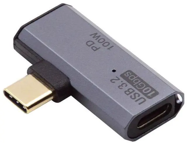 Main image of Jimier 10Gbps USB-C Type-C 1-to-2 USB-C Female OTG & 100W PD Power Adapter for Laptop Tablet Phone