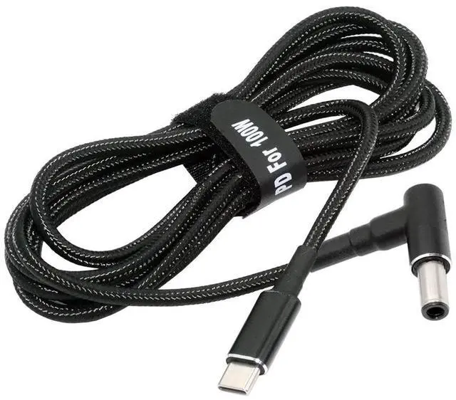 Main image of Jimier 100W Type C USB-C Input to 20V DC 6.0*1.4*0.6mm Output Power 20V 5A 65W PD Charge Cable for Laptop
