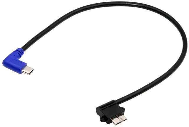 Main image of Jimier Angled USB-C Type-C Host to Micro USB3.0 90 Degree Right Angled for Industrial Camera Storage Phone