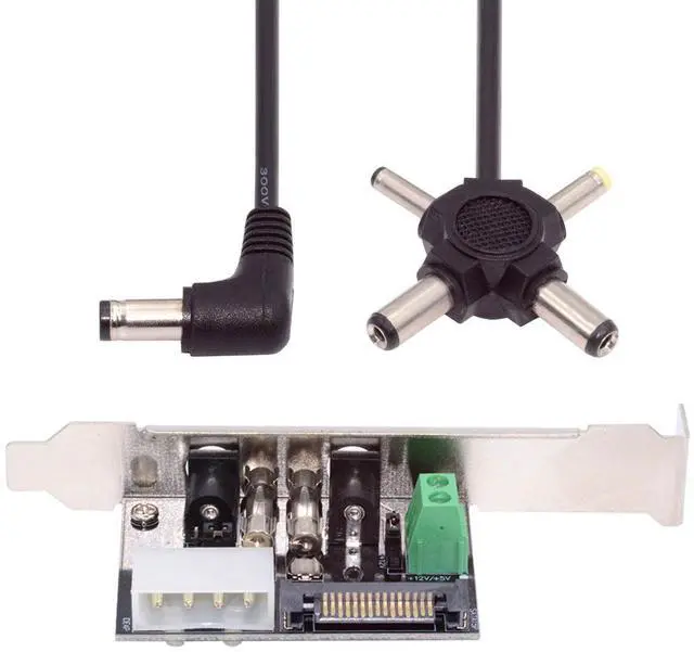 Main image of Jimier DC 12V 5V Output Power System Intelligent Control Management System Power Card with PCI-E Bracket for Monitor Router