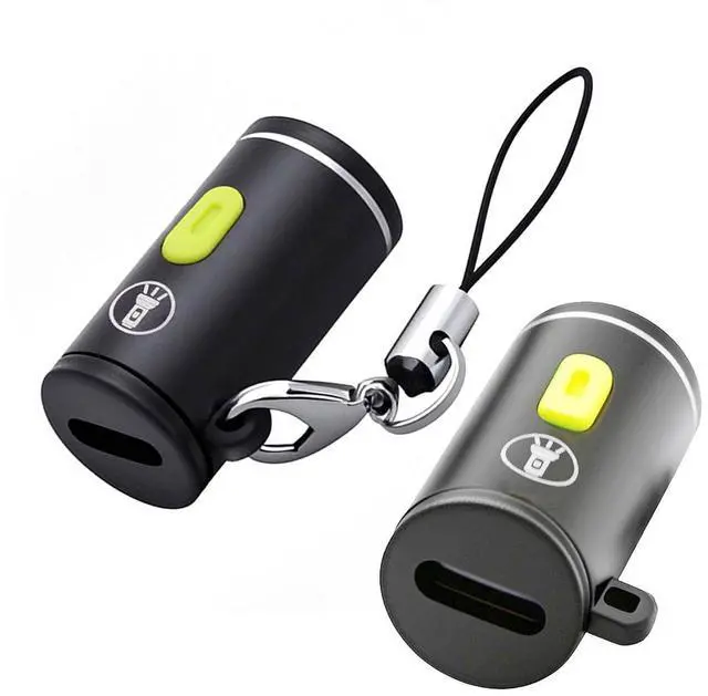 Main image of Jimier 2pcs/set USB-C Type-C LED Light Interior Atmosphere Lighting for Outdoors Walking Cycling Phone Laptop Charger Night Lamp 210 Lumens