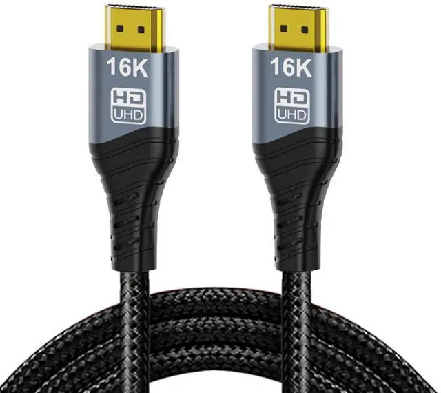 Main image of Jimier 16K 8K UHD HDMI Type-A Male to HDMI 2.2 Male HDTV Cable for HDTV Desktop Laptop Monitor (50cm)