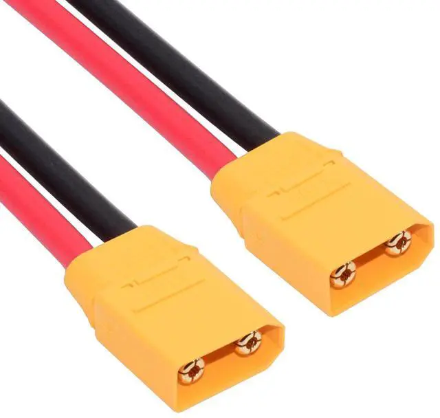 Main image of Jimier XT90 Male to Male 10AWG Extension Cable Connector for RC Battery Portable Power Station Solar Panel
