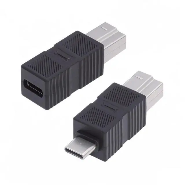 Main image of Jimier 2pcs/lot USB 3.0 Type-B Male to USB3.0 Type-C Male Female Adapter Extension 5Gbps for Disk SSD Camera Data