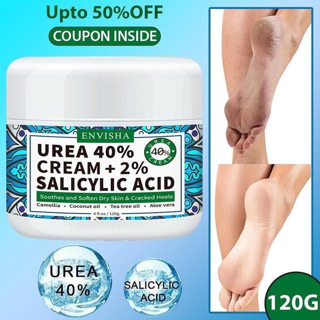 Urea 40 Foot Cream with 2 Plus Salicylic Acid Foot Cream for Dry