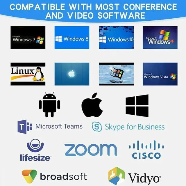 Alt view image 6 of 6 - 2K Webcam Auto Focusing Web Camera Full HD Cam Microphone For PC Laptop Desktop