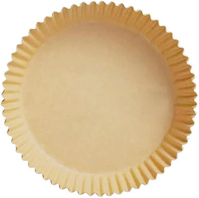 Alt view image 2 of 6 - 50PCS Air Fryer Disposable Paper Round Non-Stick Oil Proof Baking Paper Liner