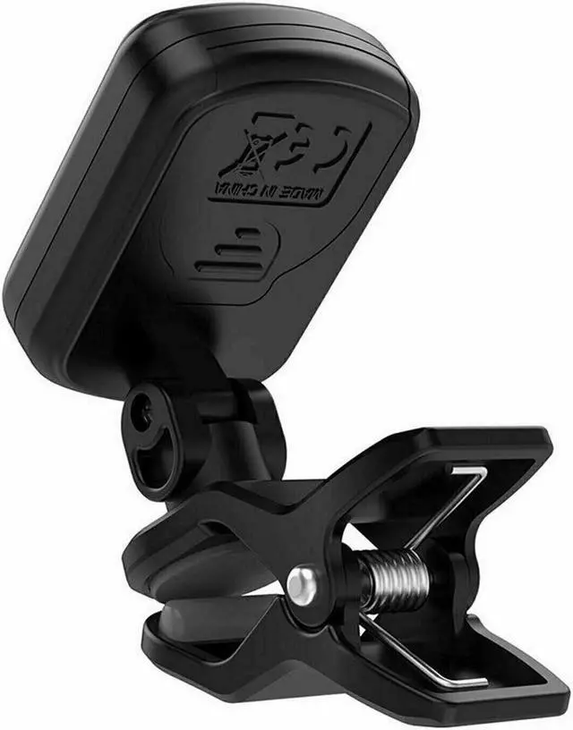 Alt view image 6 of 6 - Clip-On LCD Chromc Acoustic Digital Tuner for Guitar, Bass, Violin, Ukulele