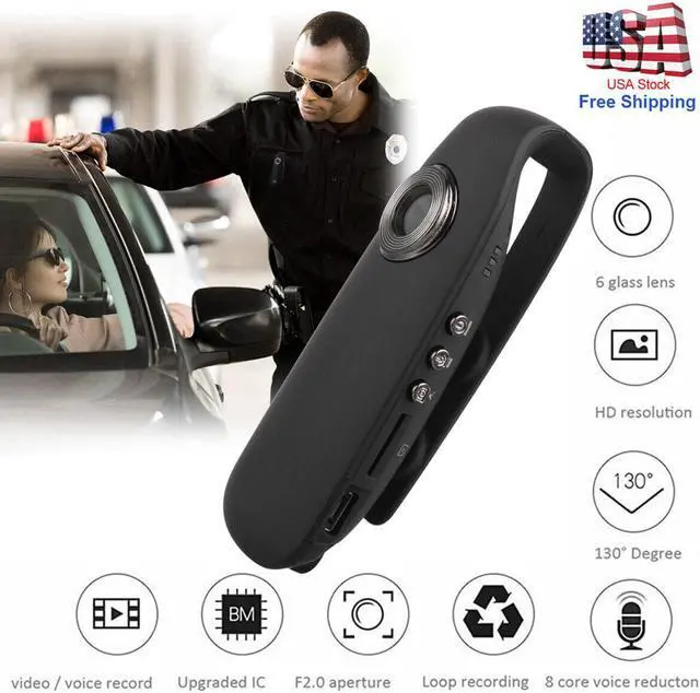 Main image of Cam Camcorder Dash Police Body 1080p Motion Camera Motorcycle Mini Hd Bike 130°