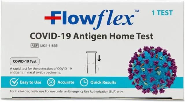 Main image of The Flowflex COVID-19 Antigen Home Test