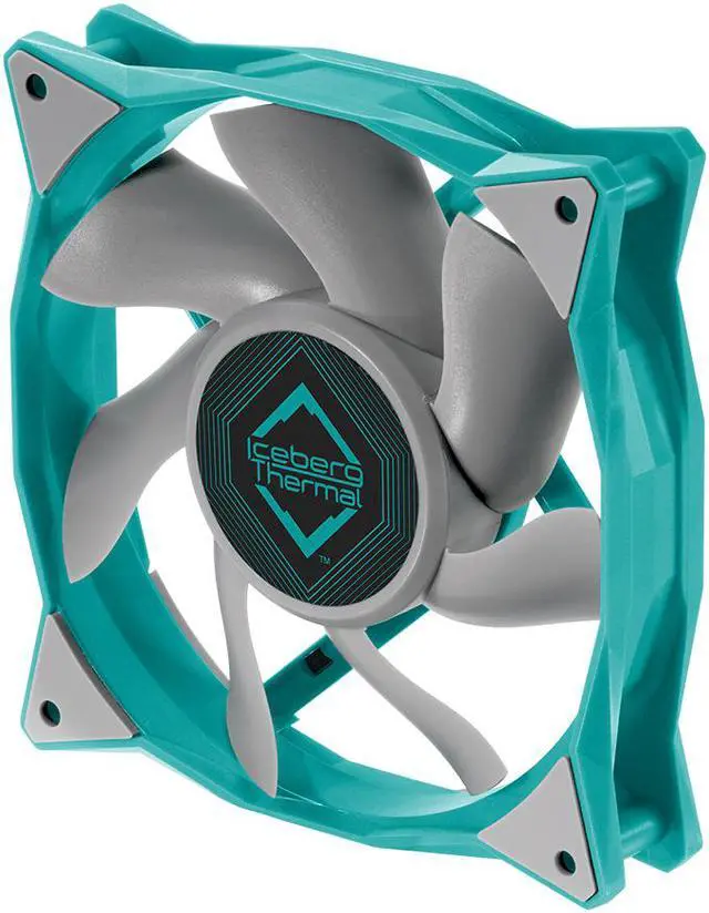 Main image of Iceberg Thermal IceGALE 120mm PWM Premium Case Fan (Teal)