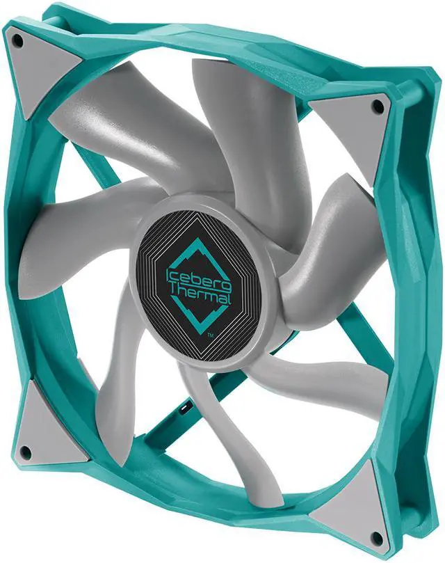 Main image of Iceberg Thermal IceGALE Xtra 140mm PWM High Performance Case Fan (Teal)