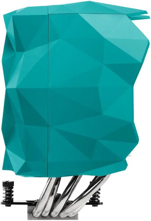 Alt view image 4 of 7 - Iceberg Thermal IceSLEET X5 Intel & AMD High Performance CPU Cooler 5 Heat Pipe Nickel Plating Addressable RGB ARGB 120mm PWM Fan LGA 1700 AM5 Compatible