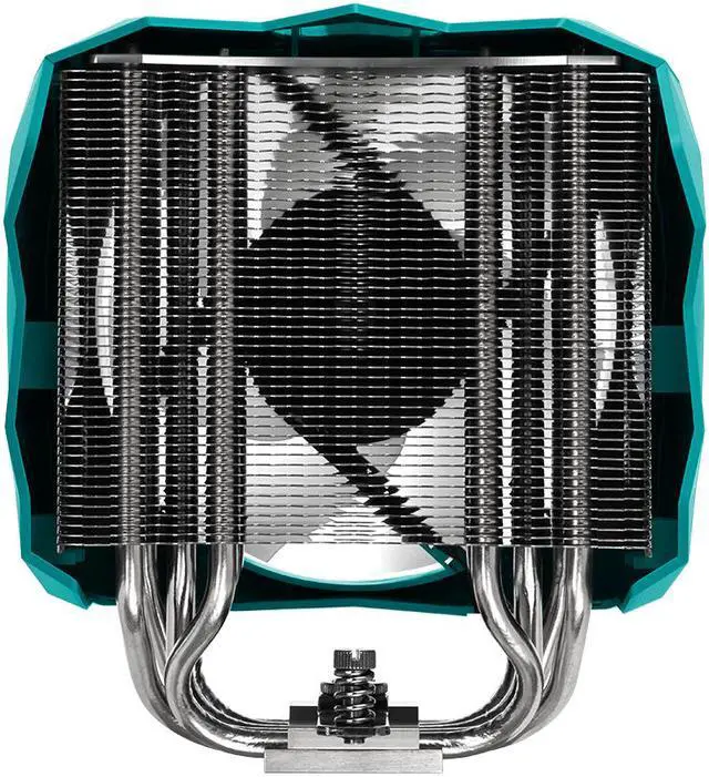 Alt view image 6 of 7 - Iceberg Thermal IceSLEET X5 Intel & AMD High Performance CPU Cooler 5 Heat Pipe Nickel Plating Addressable RGB ARGB 120mm PWM Fan LGA 1700 AM5 Compatible