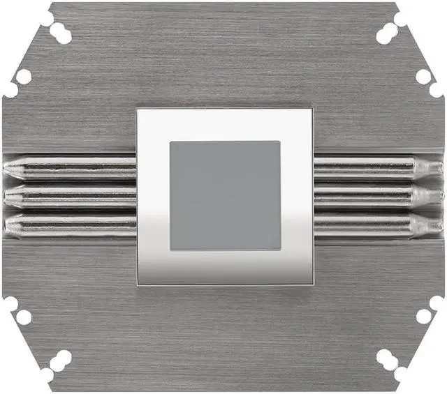 Alt view image 4 of 7 - Iceberg Thermal IceFLOE T65 ITX Low Profile 3 Heat Pipe Extrusion Aluminum Heatsink HTPC CPU Cooler with 80mm Fan