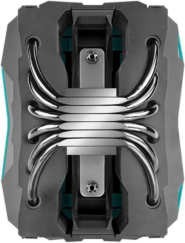 Alt view image 6 of 7 - Iceberg Thermal IceSLEET G6 Stealth Black-Nickel Plated 6 Direct Touch Heatpipe, with Ultra Silent 140mm fan Premium Hybrid CPU Cooler LGA 1700 & AM5 Compatible