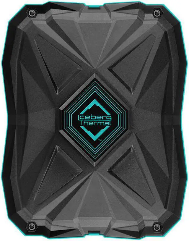 Alt view image 5 of 7 - Iceberg Thermal IceSLEET G6 Stealth Black-Nickel Plated 6 Direct Touch Heatpipe, with Ultra Silent 140mm fan Premium Hybrid CPU Cooler LGA 1700 & AM5 Compatible