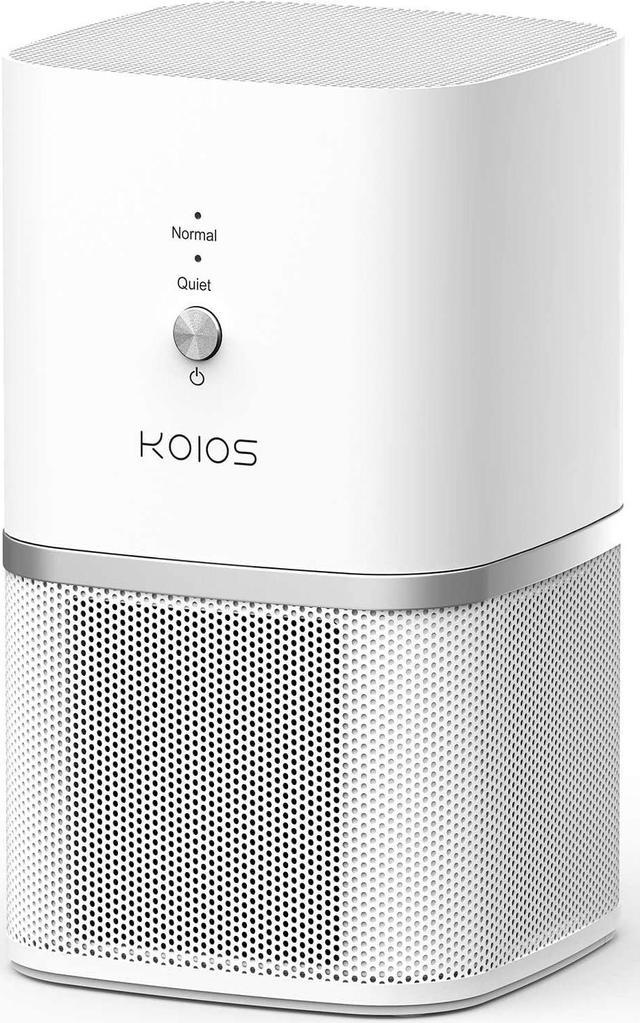 KOIOS Air Purifier for Home Bedroom with True HEPA Filter, Compact