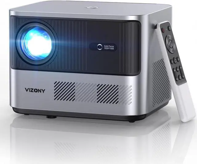 Main image of VIZONY FHD 1080P Projector 4K Support, 800ANSI 5G WiFi Bluetooth Projector, Outdoor Projector with Full-Sealed Engine/Electric Focus/4P4D/PPT/Zoom, Home Movie Projector Compatible w/iOS/Android/PC/TV