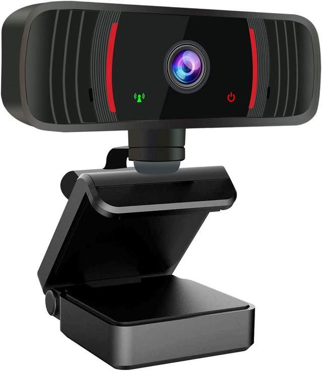 Webcam with Microphone for Desktop, 1080P HD USB Computer Cameras
