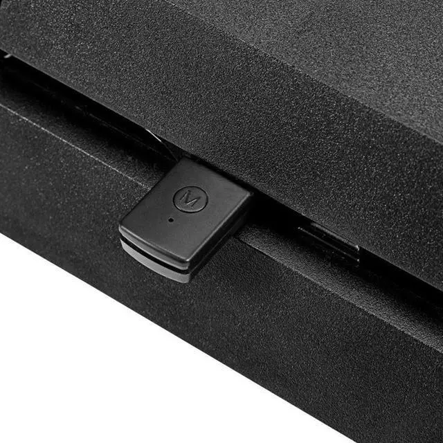 Alt view image 6 of 7 - Bluetooth Receiver Wireless Headset Headphone Adapter with Mic Bluetooth 4.0 Dongle USB Adapter USB Dongle for PS4 Black