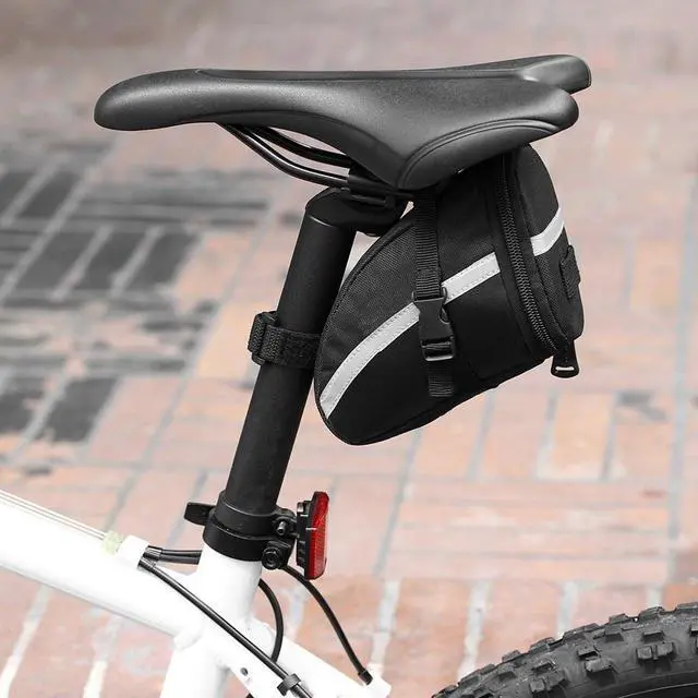 Alt view image 2 of 7 - Bike Repair Tool Kits Bicycle Saddle Bag Cycling Seat Pack 16 in 1 Multi Function Repair Tool Kit