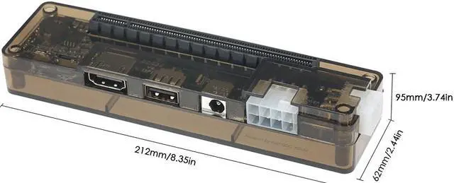 Alt view image 3 of 7 - Laptop External Independent Video Card Graphics Dock Mini PCI-E Version for V8.0 EXP GDC Beast