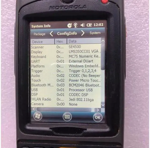 Alt view image 3 of 3 - MC75A0 2D Handheld computers PDA