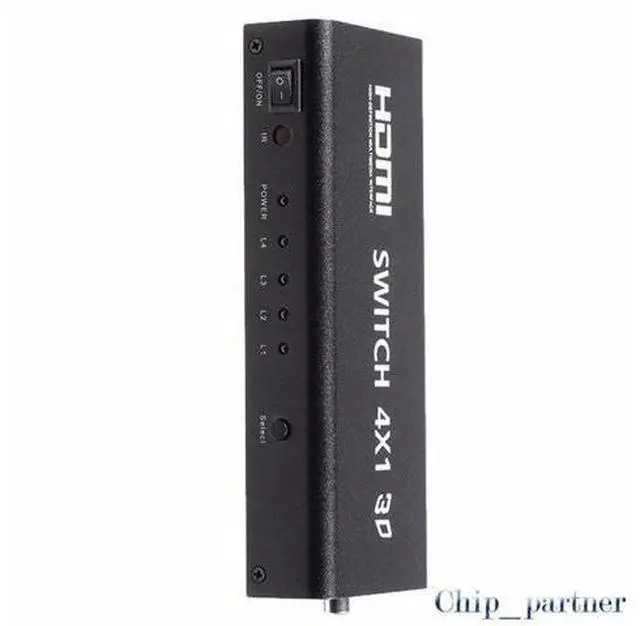 Alt view image 4 of 7 - 4K*2K HDMI Converter Splitter 4 in 1 out Digital Optics Audio Splitter 3D Video