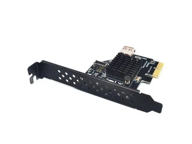 Alt view image 6 of 7 - SM USB 3.1 Front Panel Socket & USB 2.0 to PCI-E Express Card Adapter for Motherboard
