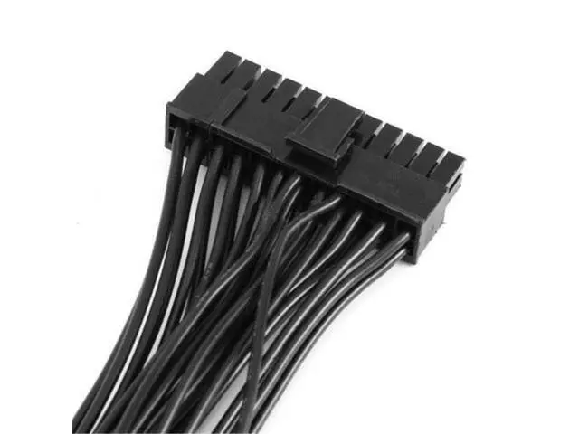 Alt view image 4 of 7 - 24-pin To Dual 24-pin ATX Power Supply Connector Splitter Dual-PSU ATX adapter