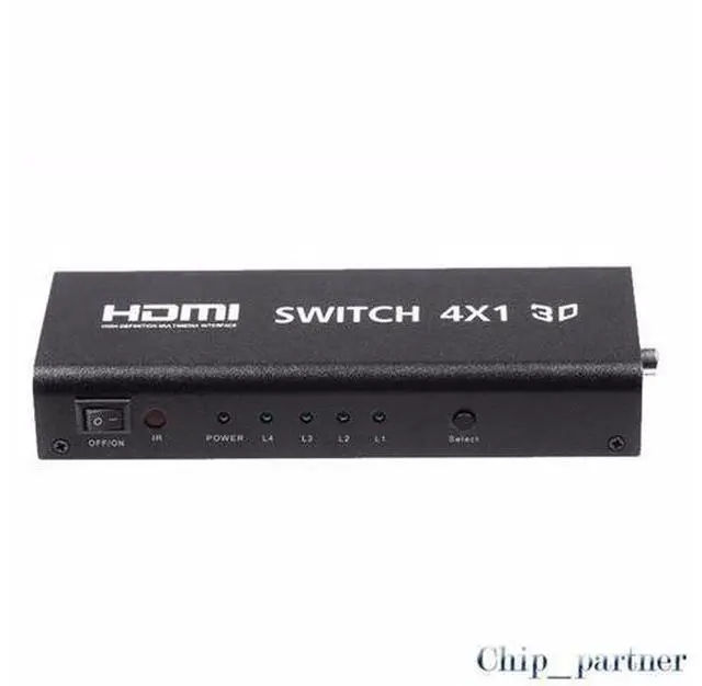 Alt view image 5 of 7 - 4K*2K HDMI Converter Splitter 4 in 1 out Digital Optics Audio Splitter 3D Video