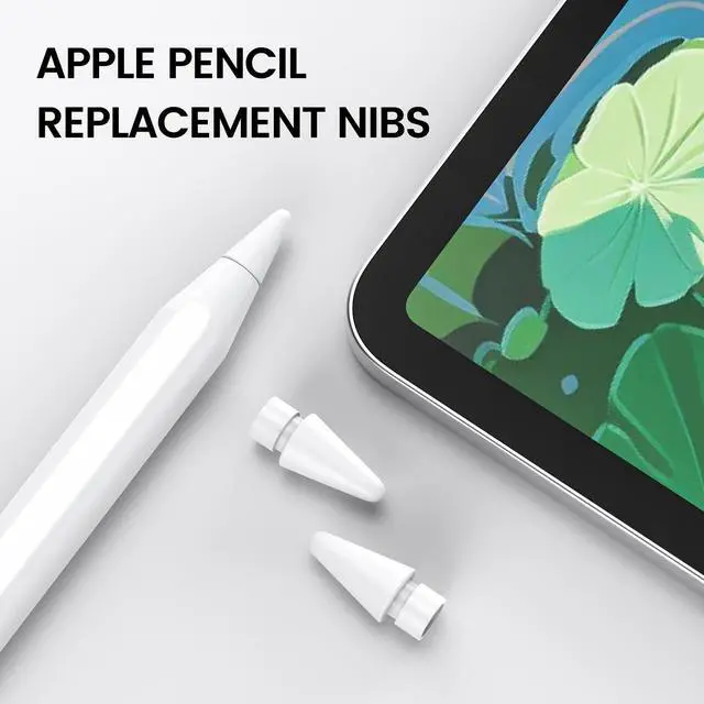 Alt view image 2 of 6 - Pencil Tips for Apple Pencil Replacement Tips Digital Pens iPencil Nib Fine Point Precise Control Pen Nibs Compatible with Apple Pencil 1st/2nd Generation