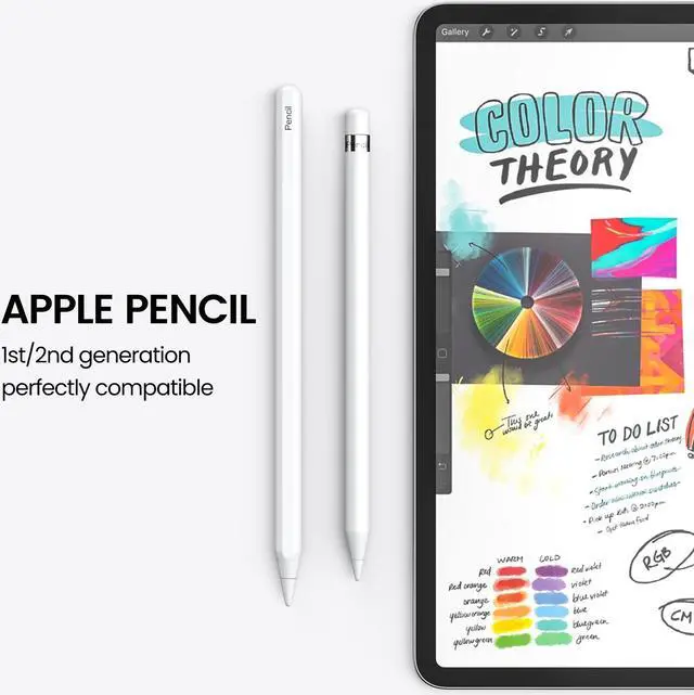 Alt view image 3 of 6 - Pencil Tips for Apple Pencil Replacement Tips Digital Pens iPencil Nib Fine Point Precise Control Pen Nibs Compatible with Apple Pencil 1st/2nd Generation